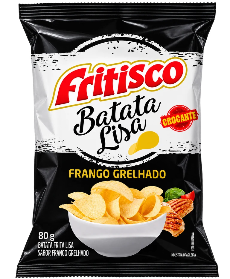 Fritisco Batata Lisa Frango Grelhado 80g