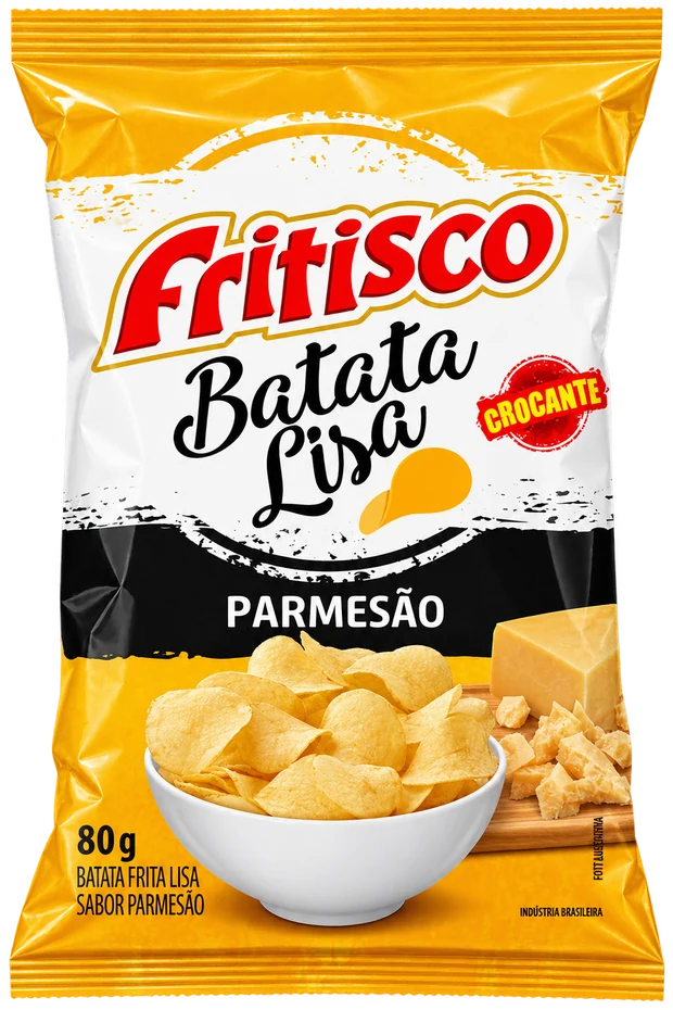 Fritisco Batata Lisa Parmesão 80g