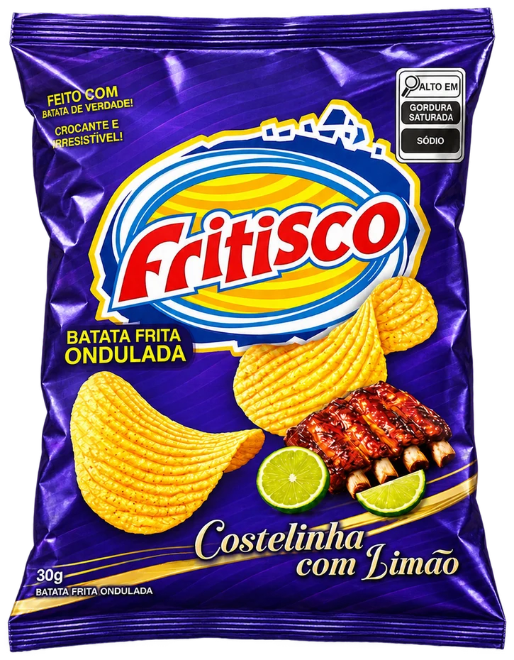 Fritisco Ondulada Costelinha com Limão