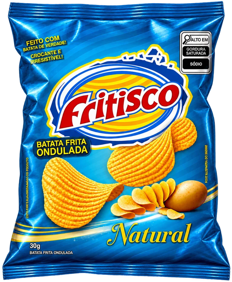 Fritisco Ondulada Natural